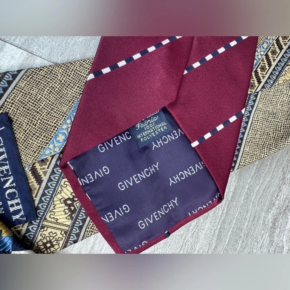 Vintage Givenchy Luxury Wide Tie Bundle